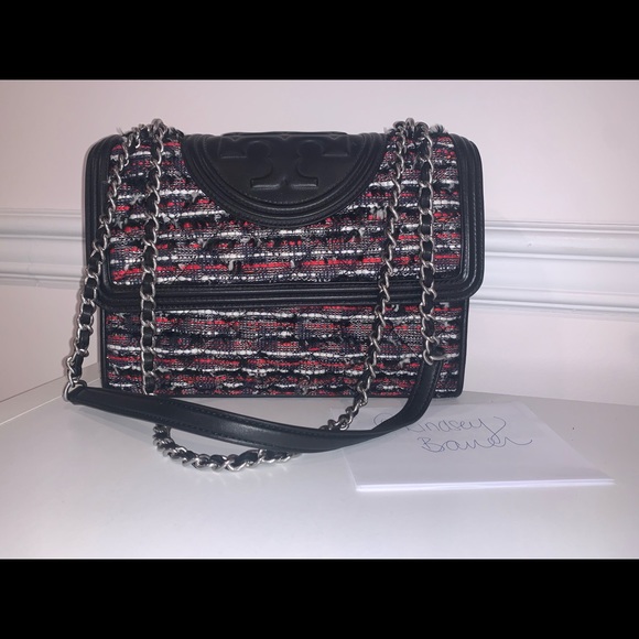 tory burch tweed bag